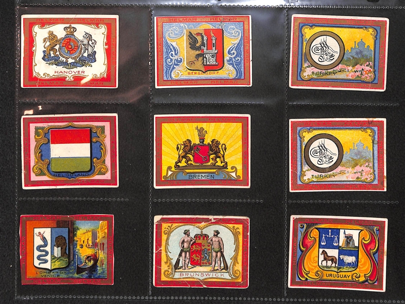 Lot Of 179 1910 Cigarette Cards Of States/Countries/Places